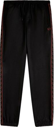 Fred Perry Pantaloni da tuta con nastro a contrasto - - Trousers - Uomo - Nero - M