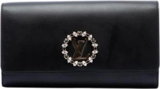 Louis Vuitton Pre-owned Vintage Clutch - Dames - Vintage Accessoires - Zwart - ONE Size - Leer - Vintage