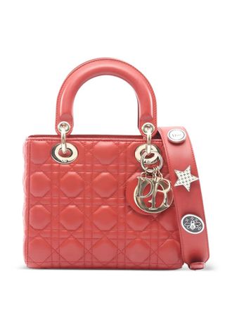 Dior Borsa a mano Lady Dior My ABCDior piccola anni 2010 - Rosso