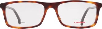 Carrera Demo Rectangular Mens Eyeglasses CARRERA 175/N 0086 55