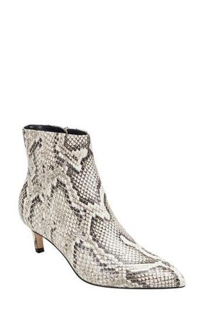 Marc Fisher Itzia Pointed Toe Kitten Heel Bootie in White at Nordstrom Rack, Size 8.5