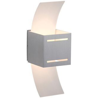 Paul Neuhaus Paul Neuhaus Orma Lampada da parete Up & Down in alluminio 1xG9