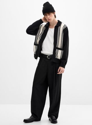 Obey Mens Otis pleated pant Baggy fit