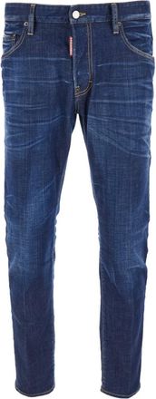 Dsquared2 Blue Regular Fit Denim Jeans