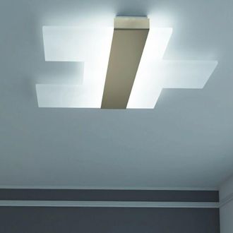 Top-Light Top-light - Plafoniera classica top light flight 1180 70 oro led integrato lampada parete acrilico