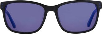 Calvin Klein Smoke Square Ladies Sunglasses CK18508SG 003 57