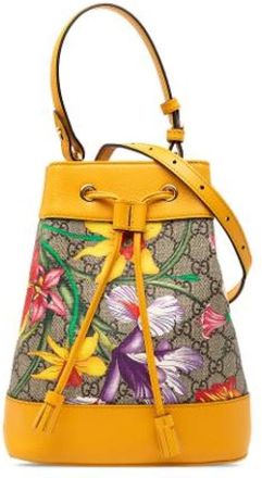 Gucci Pre-owned Bucket Bags, female, Multicolor, Size: ONE SIZE Pre-owned Bucket Bag