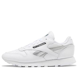 Reebok (WMNS) Reebok Classic Leather White Silver Metallic EF3267