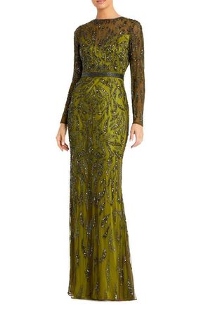 関税送料込【MAC DUGGAL】ミディ ワンピース ケープ ブラウン Mac Duggal: Brown Clothing now up to −81% | Stylight