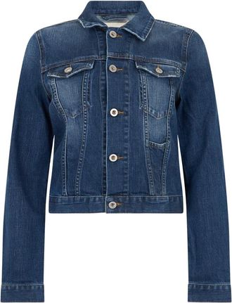 Diesel Denim jas - Dames - Jassen - Blauw - Maat: S Denim