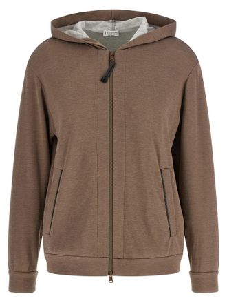 Brunello Cucinelli Womens Monile Hoodie
