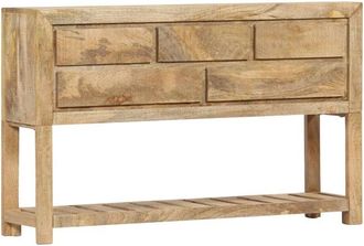 vidaXL Aparador 120x30x75 cm madera maciza de mango Vidaxl