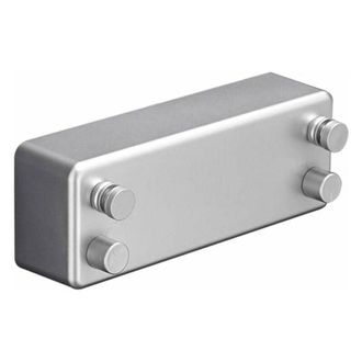 OEM Tendedero De Alambre De Acero Invisible, Doble Extensible, Sin Perforaci&oacute;n, Color Plateado