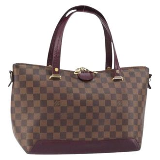 Louis Vuitton Pre-owned Handbags, female, Brown, Size: ONE SIZE Pre-owned Leather Handbag