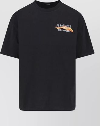 Amiri crew neck t shirt graphic print
