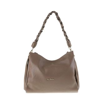 Pierre Cardin 1921 Schoudertas - Dames - Schoudertassen - Beige - ONE Size - Katoen - Tassen