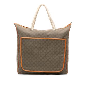 Gucci Tweedekans Gg Canvas Touw Tote