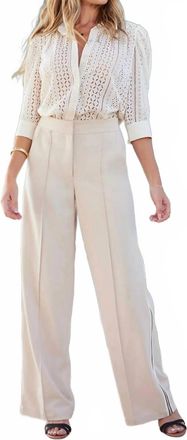 Bishop + Young Harland Tencel Dress Pants In Beige