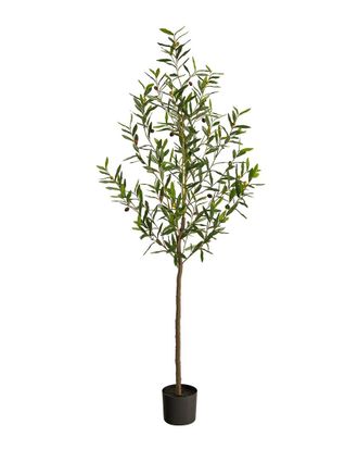 Nearly Natural 6Ft Olive Artificial Tree