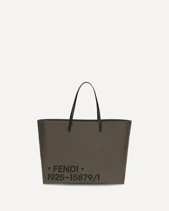 Fendi Borsa Shopping Roll grande in canvas Man UNI