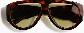 H&M Polarisierte Sonnenbrille - Braun/Schildpattmuster