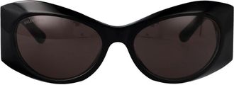 Balenciaga Stijlvolle zonnebril met model Bb 0394S - Dames - Zonnebrillen - Zwart - 59 MM - Accessoires
