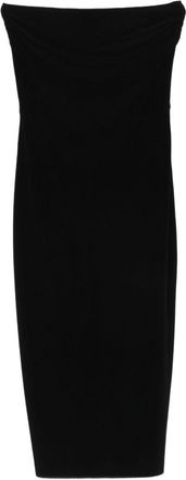 Norma Kamali strapless midi-jurk