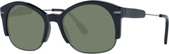 Serengeti Eyewear Acetate & Metal Sunglasses