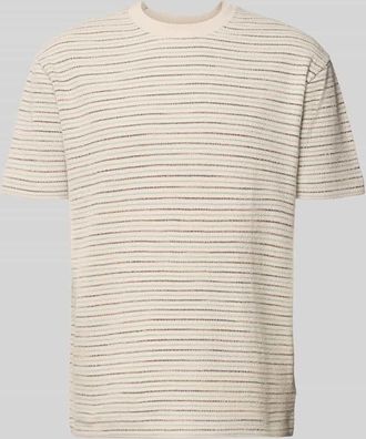 Marc O'Polo Relaxed Fit T-Shirt aus reiner Baumwolle in Beige, Gr&ouml;&szlig;e XXXL