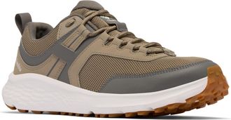 Columbia Mens Konos Low Hiking Shoe, Tusk/Quarry, 11.5
