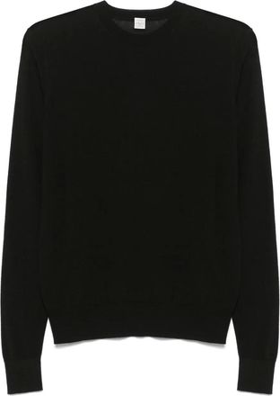 Toteme Top girocollo - Nero