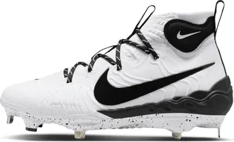 Nike Mens Alpha Huarache NXT Baseball Cleats in White | DJ6517-107
