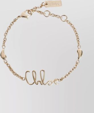 Chloé adjustable chain link bracelet
