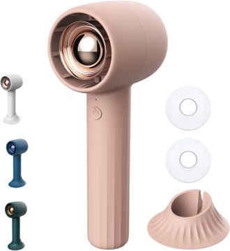OEM Ventilador Port&aacute;til Con Aromaterapia: Bater&iacute;a Recargable Usb De 2000 Mah, 3 Velocidades Ajustables, Ideal Para Viajar, Maquillarse Y Refrescarse Al Ai