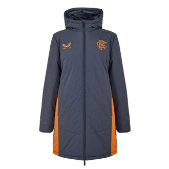 Castore Dames Rangers FC Hooded Anorak (Echt Rood)