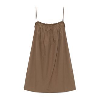 Matteau Short Dresses, female, Brown, Size: XL Frill Cami Mini Dress