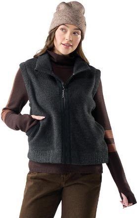 Smartwool Womens Second Cut Fleece Vest Gray XS