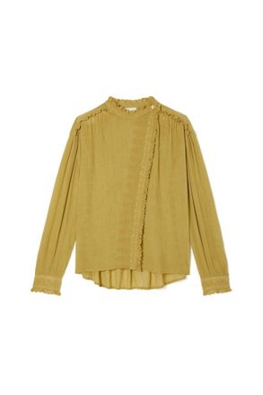 Louise Misha Womens Coralie Blouse In Caramel