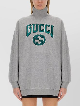 Gucci oversized cotton sweatshirt