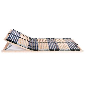 Berkfield Home Slatted Bed Base with 42 Slats 7 Zones 80x200 cm