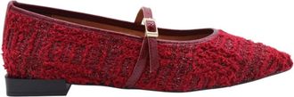 &Aacute;ngel Alarc&oacute;n Ballerina Schoenen Mary Jane Stijl - Dames - Ballerinas - Rood - 37 EU - Schoenen