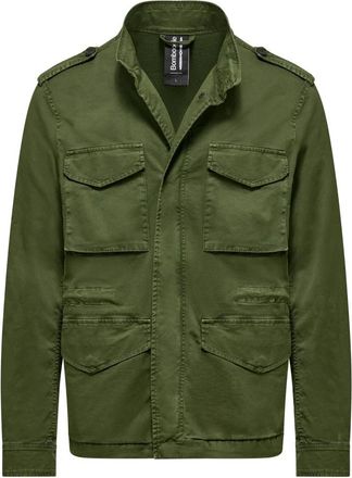 Bomboogie Giacca Militare - - Jackets - Uomo - Verde - M