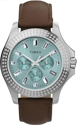 Timex Kaia Quartz Crystal Blue Dial Ladies Watch TWH6Z5910