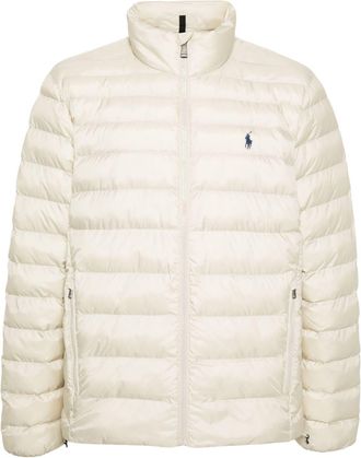 Polo Ralph Lauren The Colden jacket - men - Recycled Nylon/Recycled Polyester/Recycled Polyester - L - Neutrals