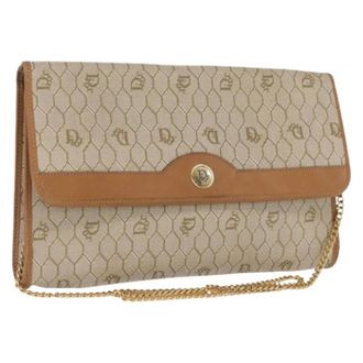 Dior Pre-owned Vintage Borsa a Spalla Clutch - - Pre-owned - Donna - Beige - ONE SIZE