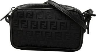 Fendi Pre-owned Camera Case Bag - Dames - Vintage Schoudertas - Zwart - ONE Size - Vintage