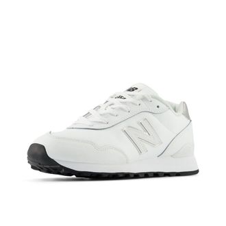 New Balance Womens 515 V3 Sneaker, White/Silver, 8 UK