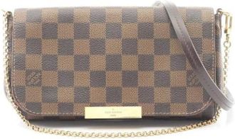 Louis Vuitton Pre-owned Cross Body Bags, female, Brown, Size: ONE SIZE Pre-owned Vintage Cross Body Bag