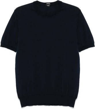 Kiton T-shirt in cotone - Blu