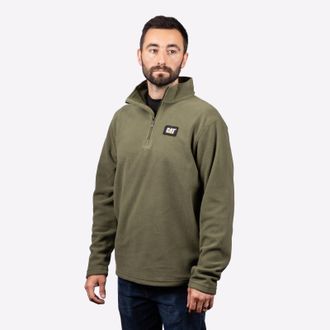 CAT Microfleece Half Rits Heren